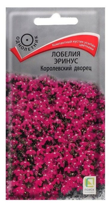 Поиск Семена цветов Лобелия эринус "Королевский дворец", 0,1 г
