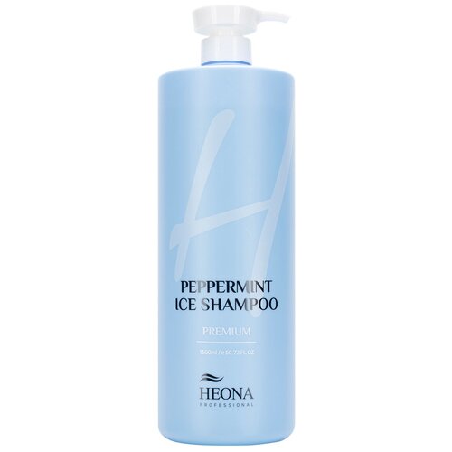 Освежающий шампунь с мятой, 1500мл, HEONA
