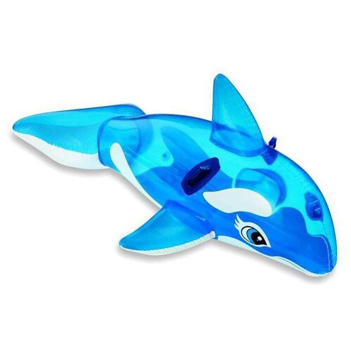 фото Матрас надувной для плавания косатка голубая 152х114см нет бренда