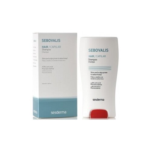 SesDerma Sebovalis Champoo Treatment Шампунь с молочной кислотой против перхоти, 200 гр.