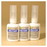 Цианакрилатный клей POLY-ZAP для лексана, нейлона, поликарбоната, 14 гр, ZAP (США), PT-22 - изображение