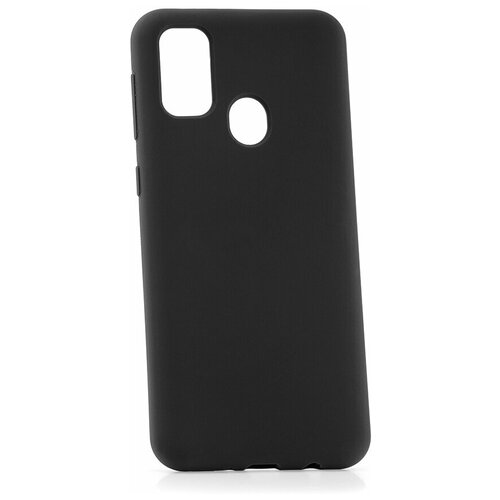 фото Чехол на samsung galaxy m30s kruche silicone plain black кruче