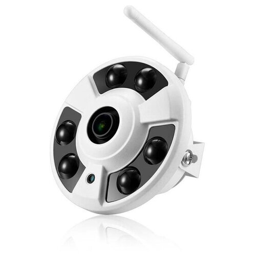Панорамная Wi-Fi 5Мп IP камера видеонаблюдения для помещений и улиц SECTEC ST-IP360-5MБлок питания в комплекте 630000₽