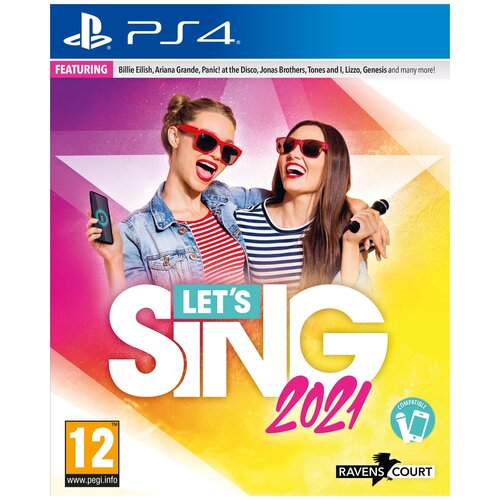 Игра Let's Sing 2021 Standard Edition для PlayStation 4