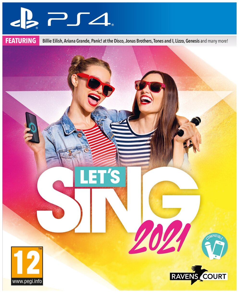 Let's Sing 2021 (PS4) английский язык