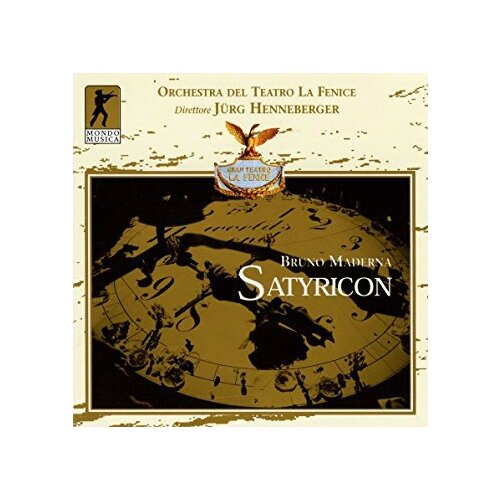 Maderna, Bruno: 'Satyricon' 1-Act Opera. (Marie Angel, John Colgram, Melanie Walz, Jens Larsen. .