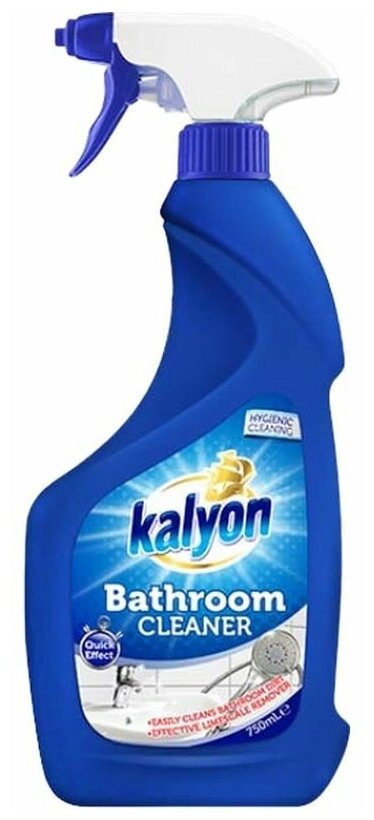 Спрей для чистки ванной комнаты KALYON BATHROOM CLEANER 750 мл - фотография № 1