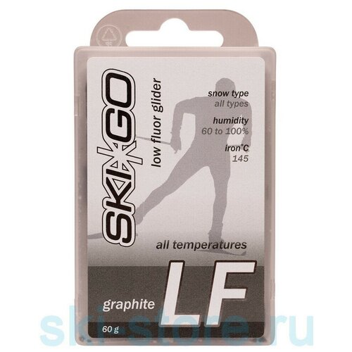 Парафин базовый SkiGo LF Graphite, 60 г