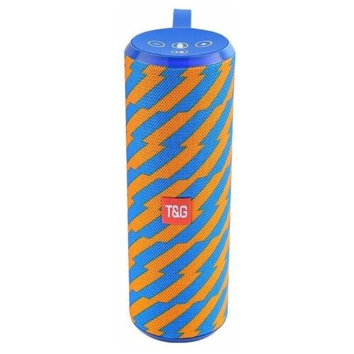 Портативная беспроводная колонка TG-126 Оранжево-синяя 139000₽