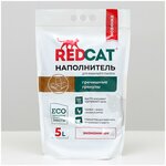 Наполнитель впитывающий гречневый Redcat, гранулированный, 5 л - изображение