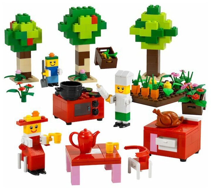 Декорации Sceneries Set LEGO - фото №19
