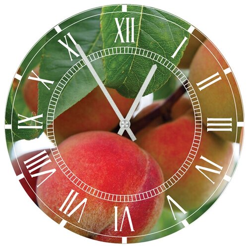 фото Svs настенные часы svs 4001279 kitchen персик