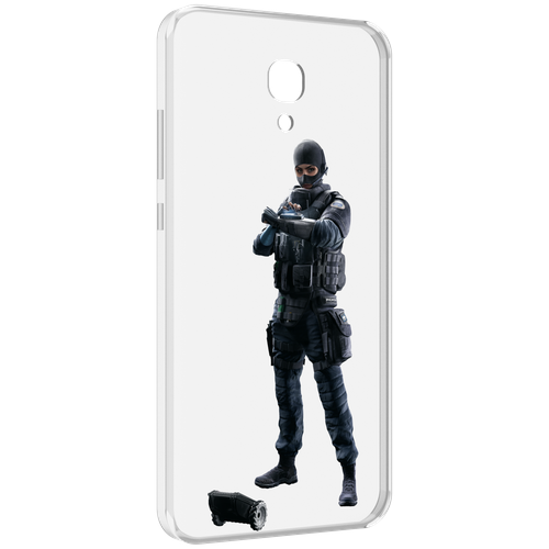 Чехол MyPads Tom-Clancy's-Rainbow-Six-1 для Meizu M6 (M711Q) задняя-панель-накладка-бампер чехол mypads tom clancy s rainbow six 2 для meizu m6t задняя панель накладка бампер