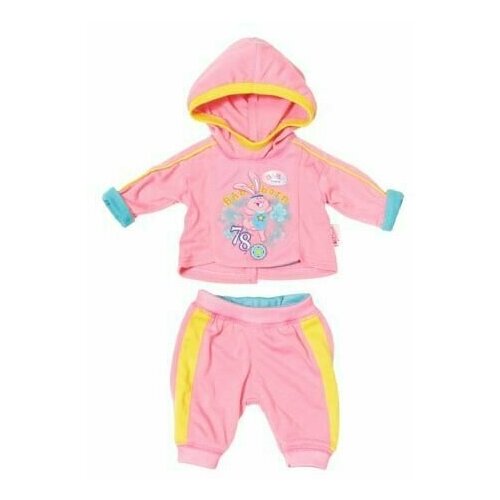 Zapf Creation Baby born 823-774 Бэби Борн Спортивный костюмчик zapf creation my little baby born 823 149 бэби борн комплект одежды для дома 32 см