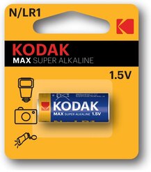 Батарейка Kodak Max Super Alkaline N/LR1, 1 шт.