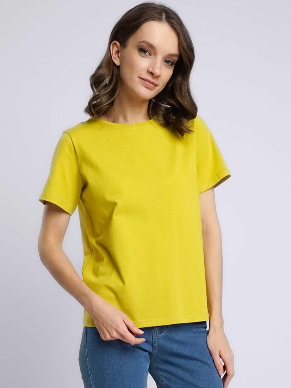 фото Футболка женская CLEVER т. желтый, размер 46