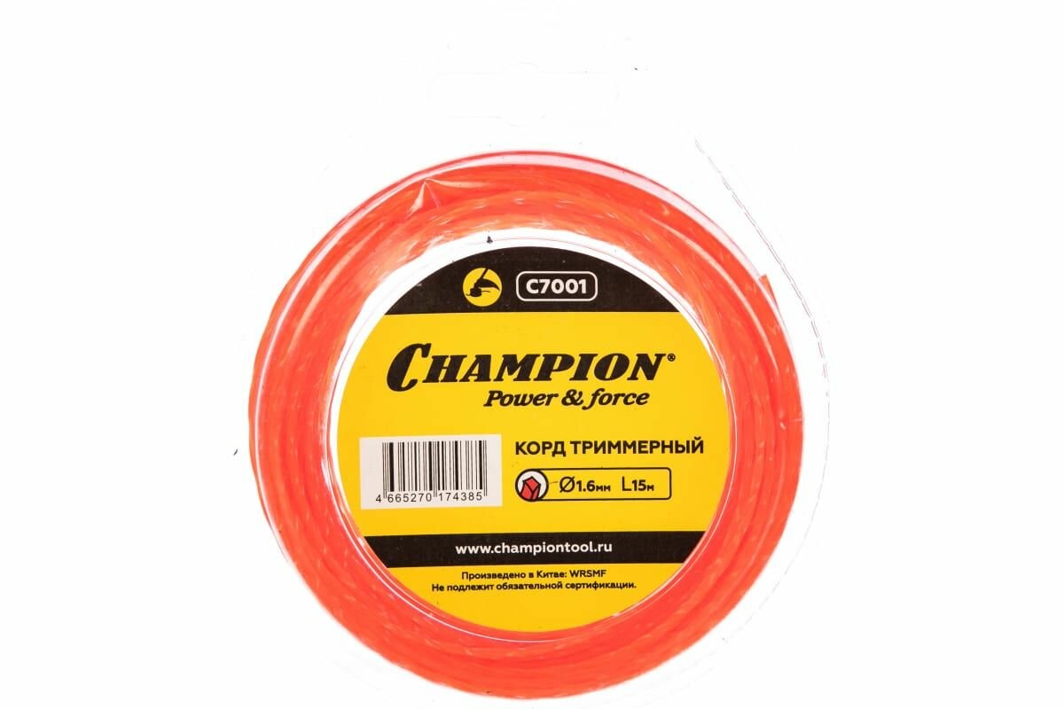 Леска CHAMPION C7001 Twisted Square 16