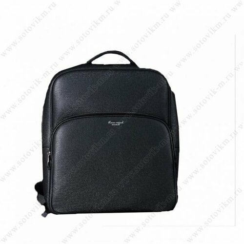 Рюкзак Remax Double 615 34x14x45см кожа цвет чёрный с серой вставкой 5001₽
