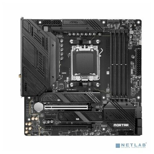 MicroStar Материнская плата MSI MAG B650M MORTAR WIFI 31344₽