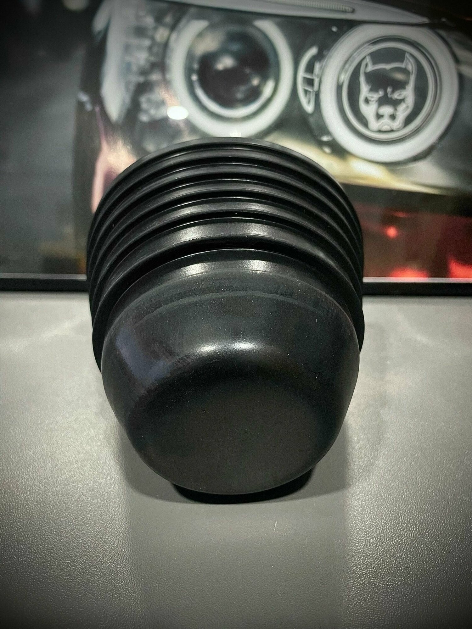 Крышка для фары универсальная 70-100 MM колпак на фару. — фото 5