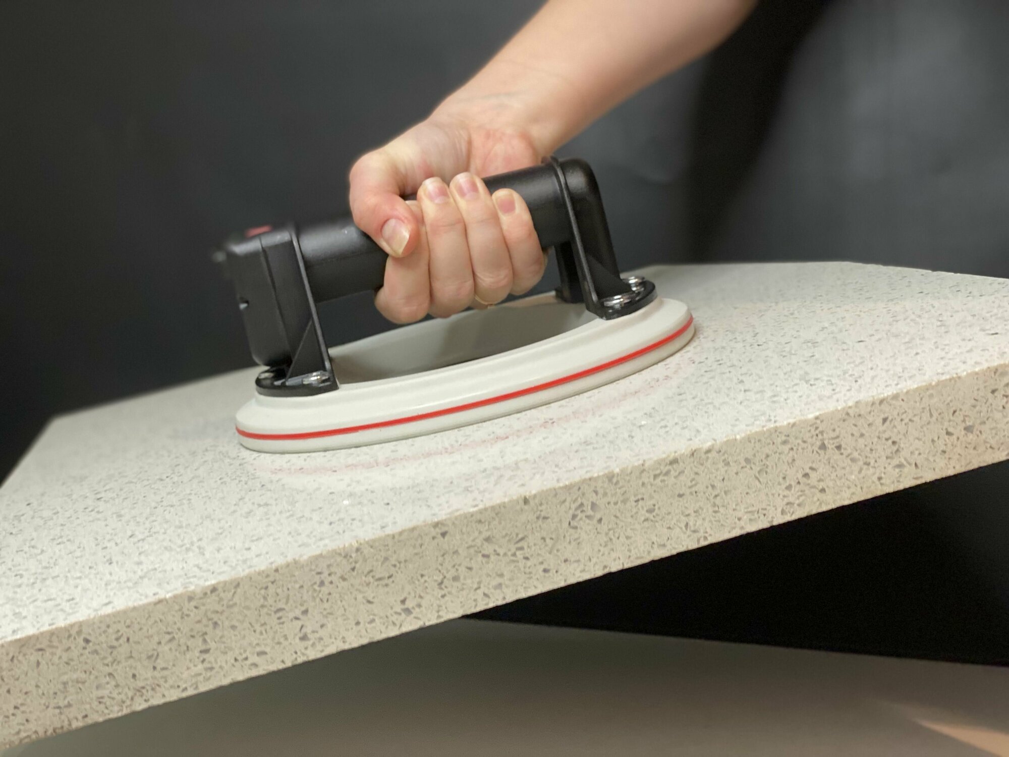 Присоска домкрат с автоматической подкачкой для переноса плитки 200 кг