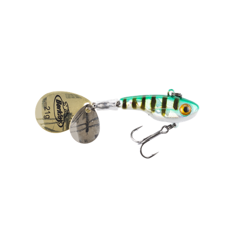 Спинтейл Berkley PULSE SPINTAIL 6cm 9g Holo Perch тейл спиннер columbia fishing tackle 15гр блесна для рыбалки блесна вращающаяся приманка на голавль язь окунь щука сом жерех судак