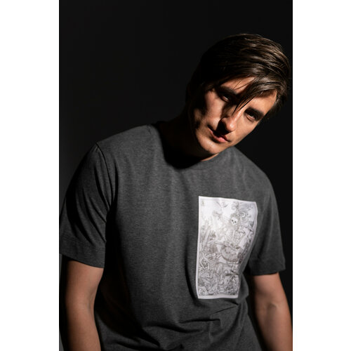 Футболка Адиантум еl С/А Изделие #09, размер L, серый