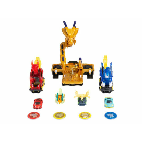 Игровой набор SCREECHERS WILD 39872 Дикие Скричеры Голден Дрэгон 3в1