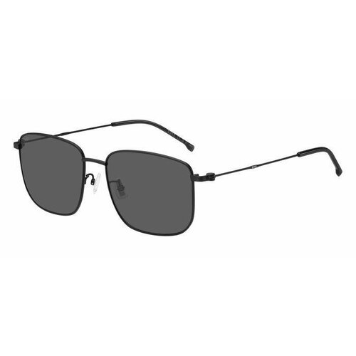 фото Солнцезащитные очки boss boss 1619/f/s 003 ir, черный hugo boss
