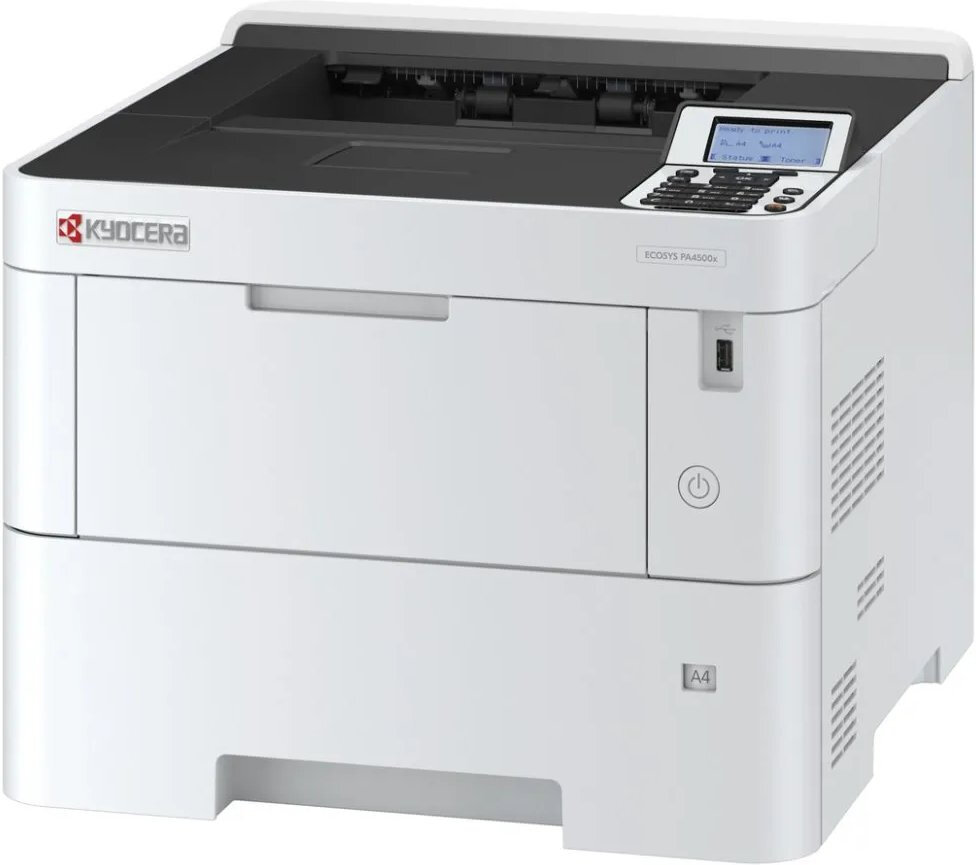 KYOCERA Принтер лазерный Kyocera Ecosys PA4500x (110C0Y3NL0) A4 Duplex белый 110C0Y3NL0