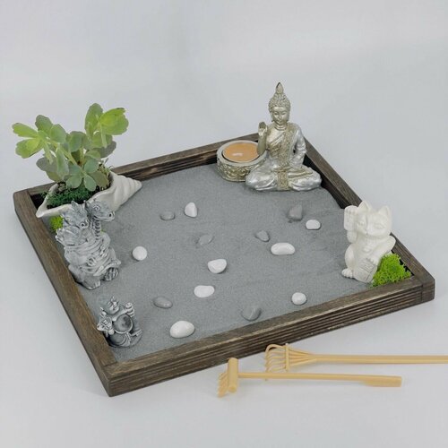 Zen Garden с драконом