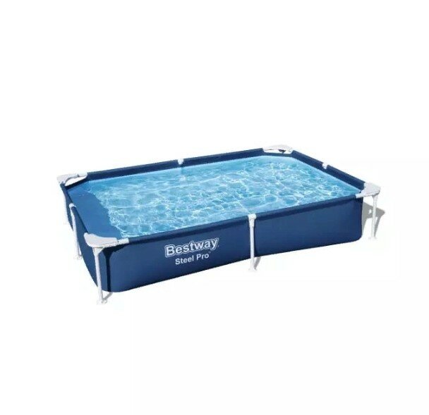Изображение Бассейн каркасный Splash Frame Pools, BestWay, 259x170x61 см, 2300 л, синий