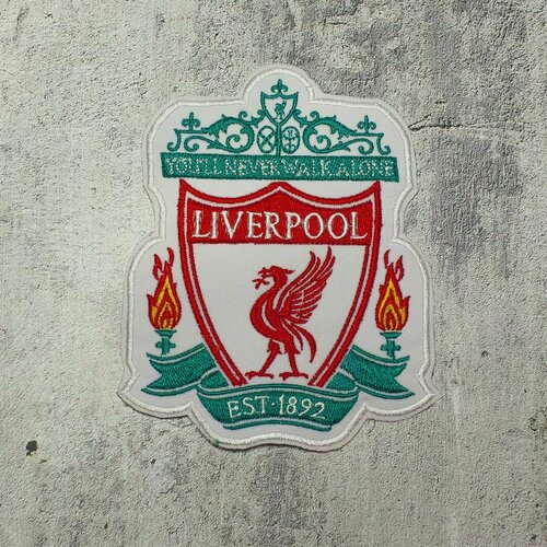 Нашивка похожа на эмблему футбольного клуба 