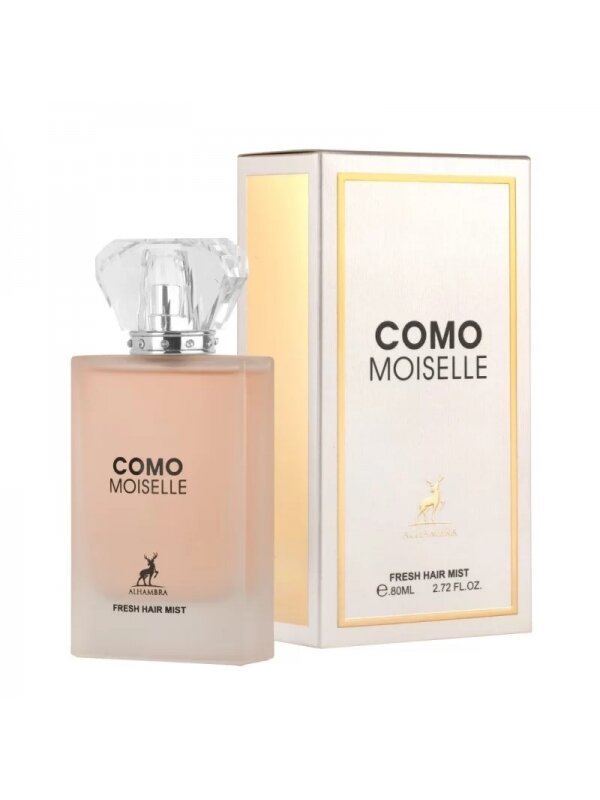 Вуаль для волос спрей Como Moiselle Fresh Hair Mist , Lattafa, 80 мл.