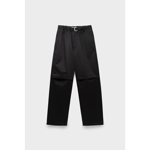 Брюки багги DARKPARK jordan - relax fit trousers blac, размер 46, черный