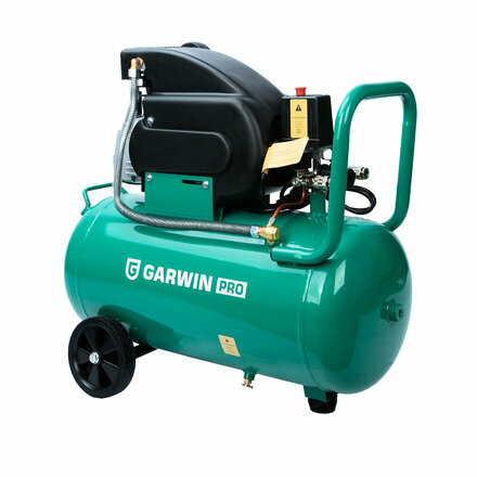 GARWIN PRO 840210-200-50 Компрессор поршневой 230 л/мин, 10 бар, ресивер 50 л, 2,5 л. с, 2850 об/мин