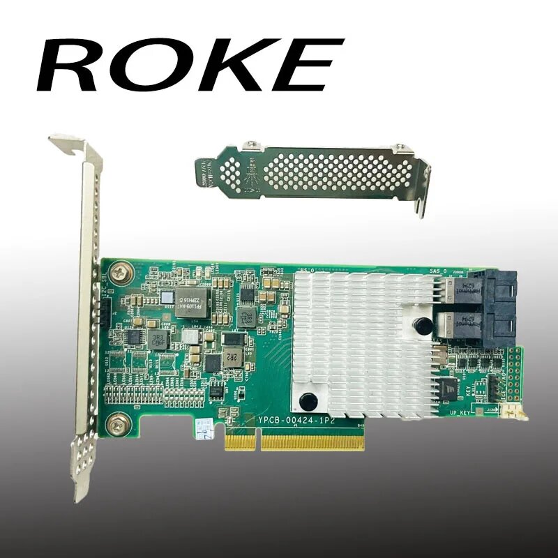 INSPUR 9300-8I YPCB-00424 LSI SAS3008 12Gbps HBA плата расширения