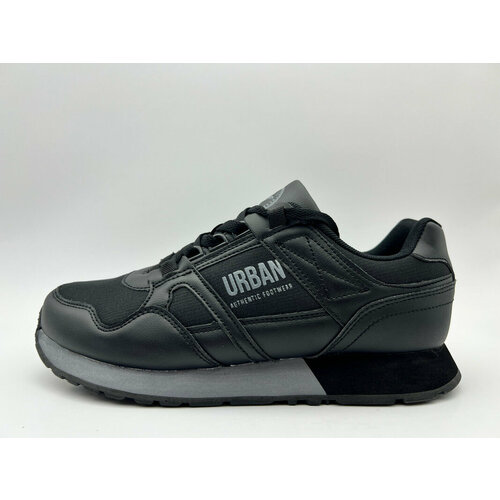 фото Кроссовки urban authentic, полнота 6 (ru)/ на среднюю стопу, размер 40.5, черный