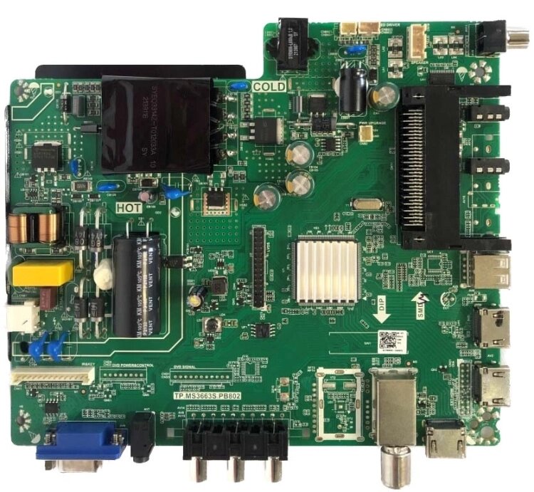 Материнская плата TP. MS3663S. PB802 для Fusion FLTV-40A410