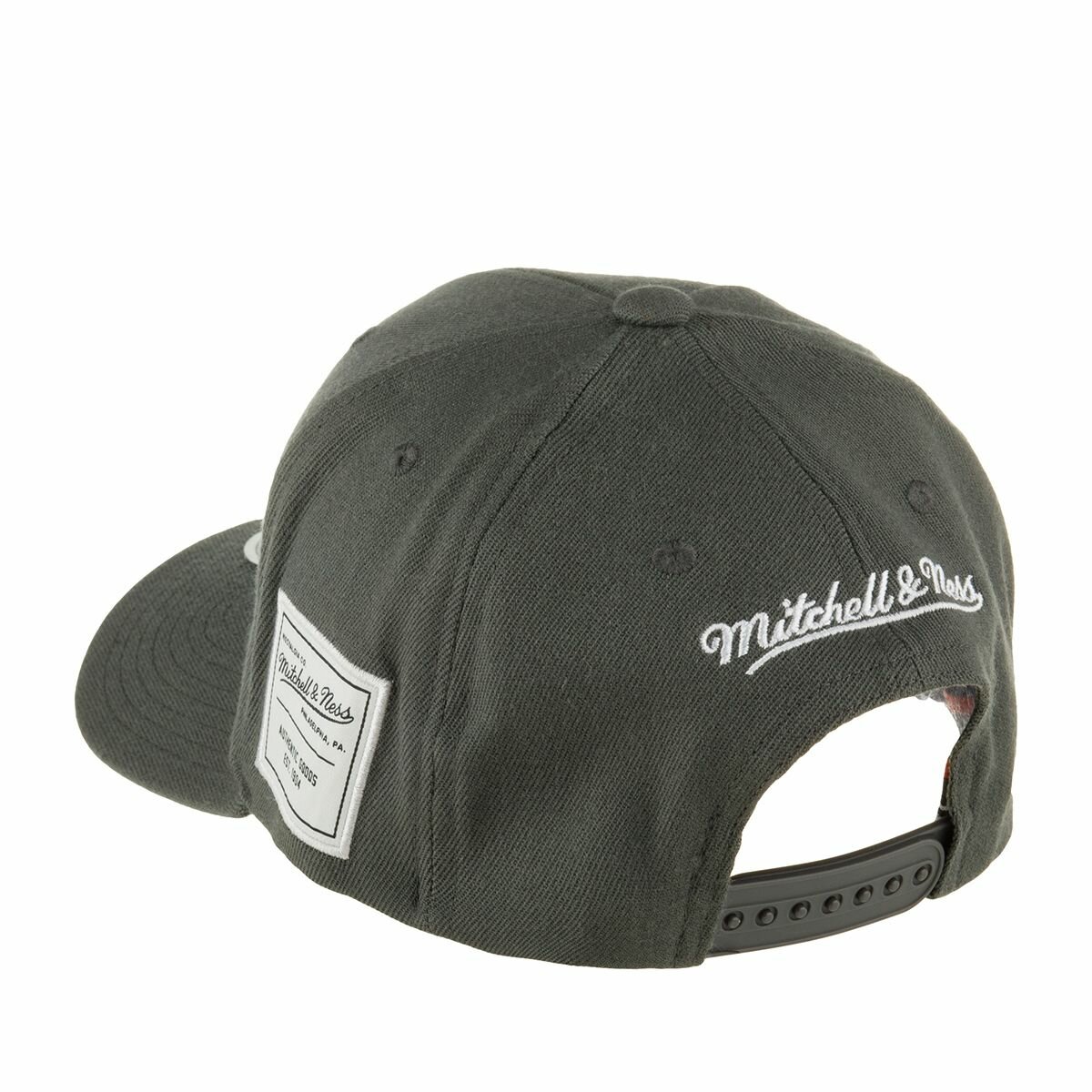 Бейсболка Mitchell & Ness Базовая коллекция для мужчин и женщин, размер 0, серый — фото 1
