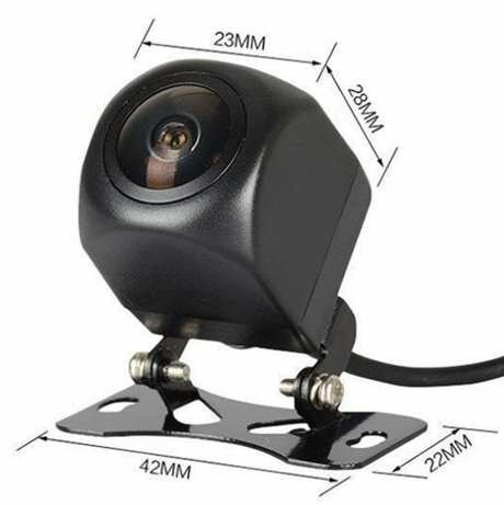 Камера заднего вида SSY-003 25*25мм на кронштейне 170град.