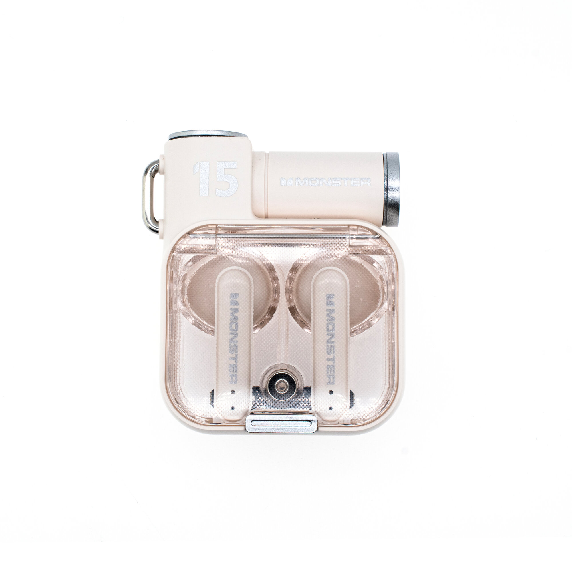 Беспроводные Bluetooth наушники MONSTER XKT15 слоновая кость
