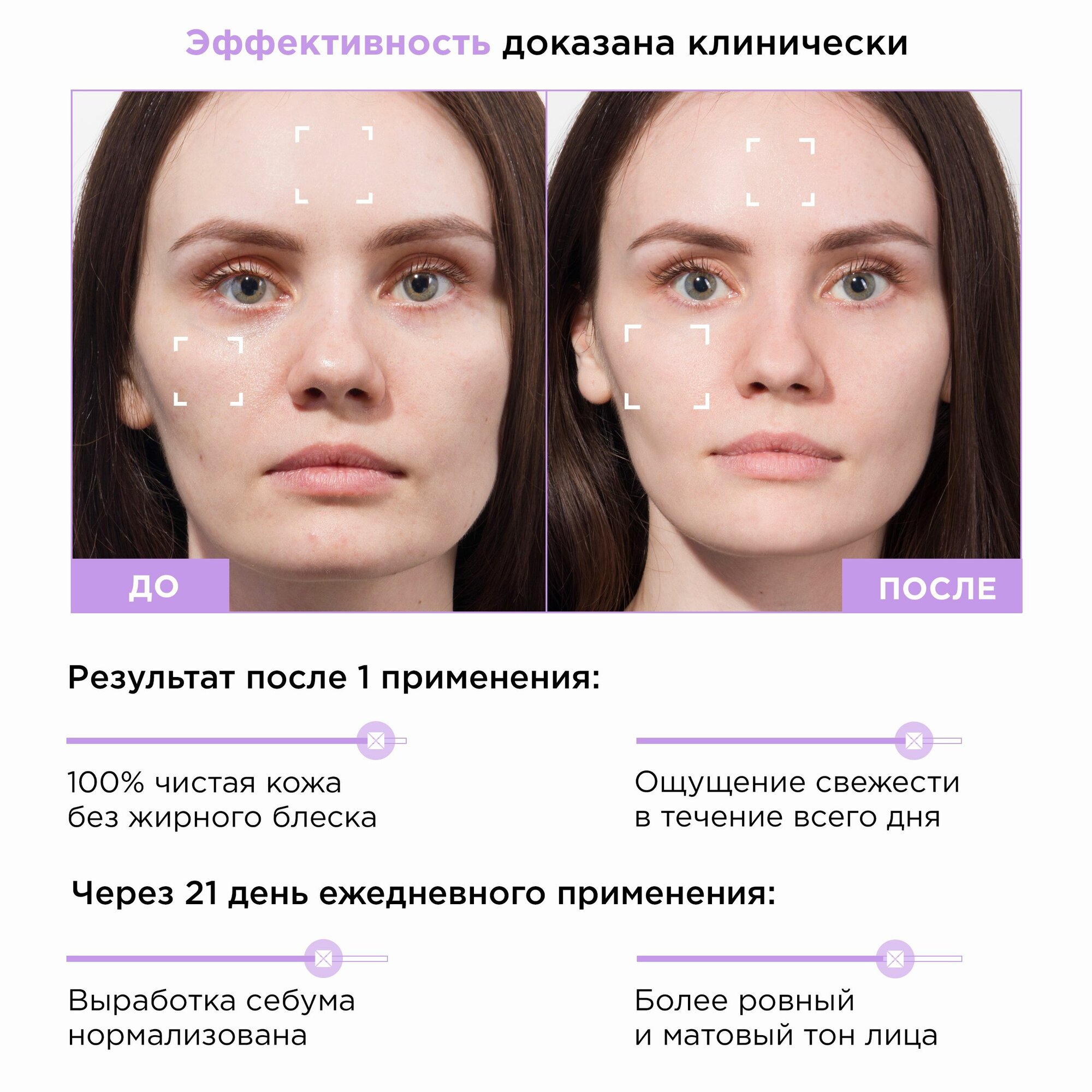 MIXIT Гель для умывания очищающий матирующий с ниацинамидом и цинком LAB Hyaluron Matte, 250 мл — фото 1