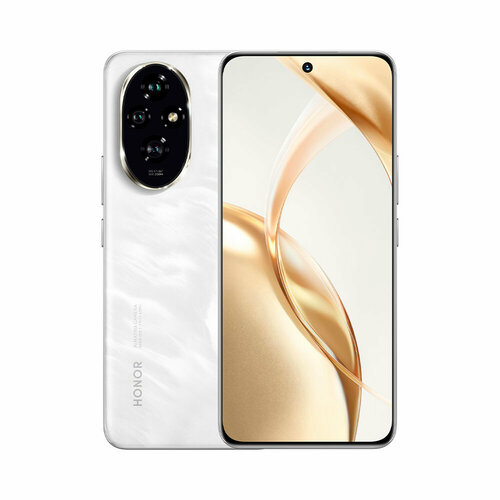 Смартфон Honor 200 12ГБ256ГБ Moonlight White Белый OLED 67 120 Гц CN 28121₽