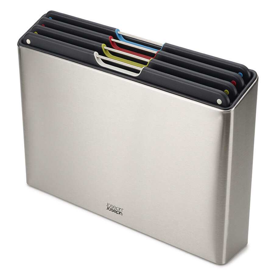 Набор разделочных досок Joseph Joseph Folio Steel, Серебристый