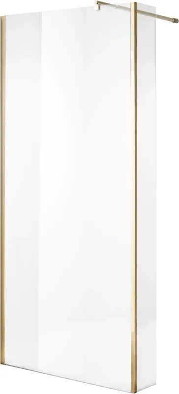 Душевая перегородка Niagara Nova 90x195 NG-644-90GOLD профиль золотой стекло прозрачное