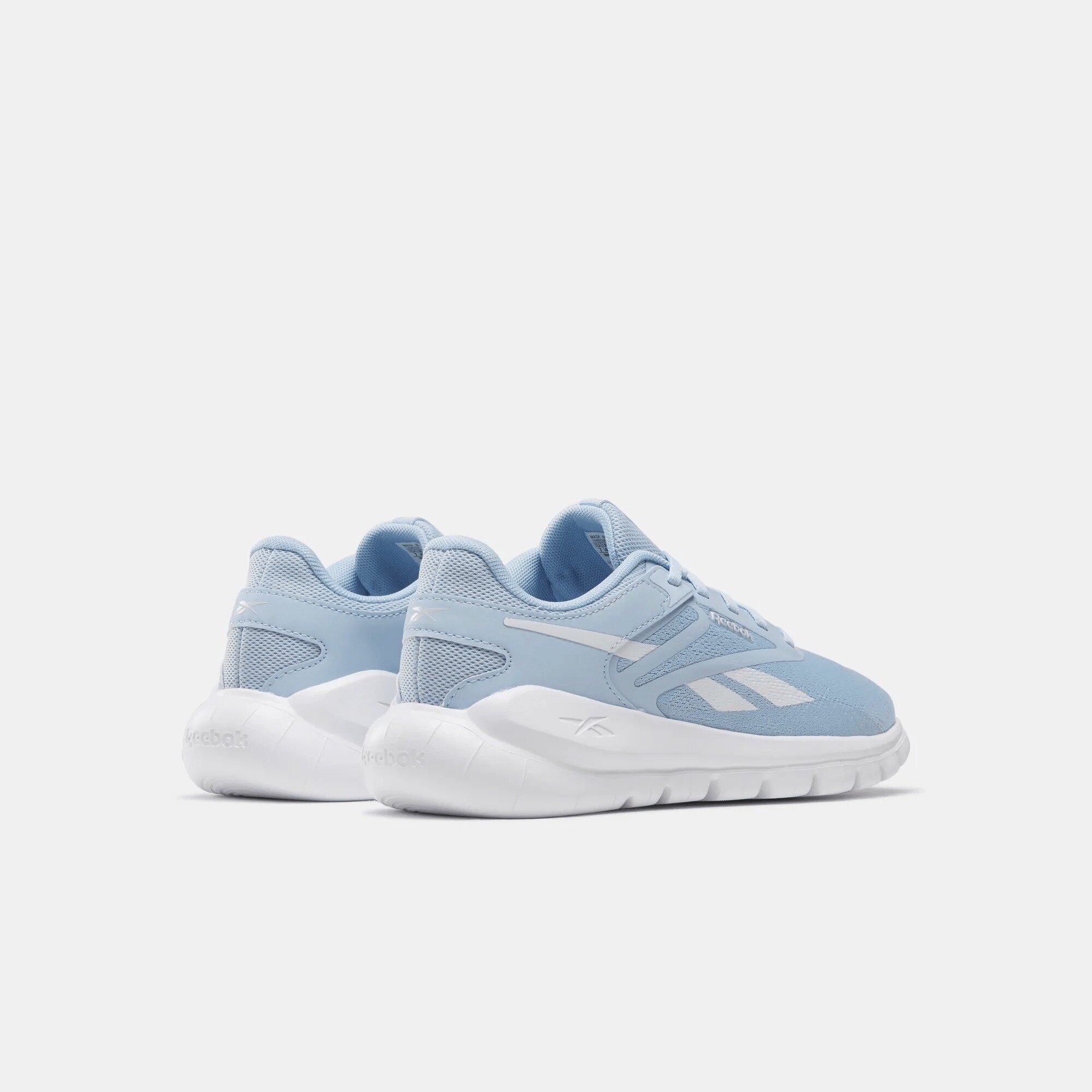 Кроссовки Reebok Flex Point Trainer W, полнота F, размер 7,5 US, бежевый, голубой, белый — фото 1