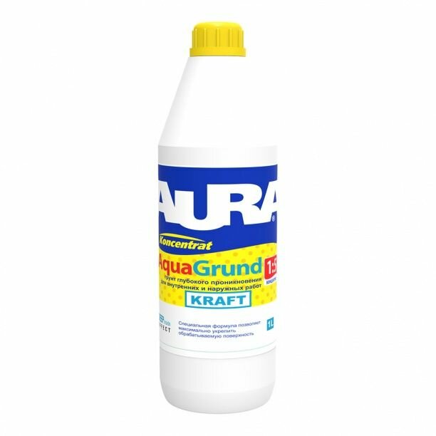 Грунт глубокого проникновения AURA Aqua Grund Kraft 1:5