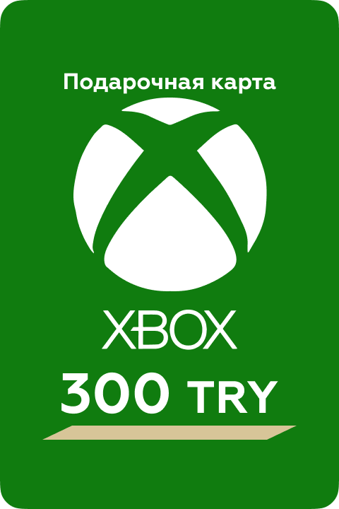 Карта пополнения счёта Xbox 300 TL