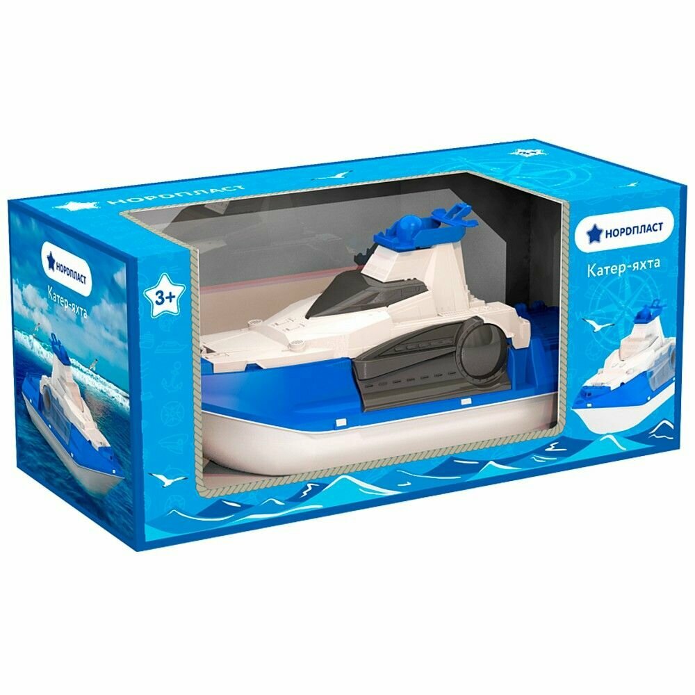 Катер-амфибия Нордпласт Яхта (379) — фото 1